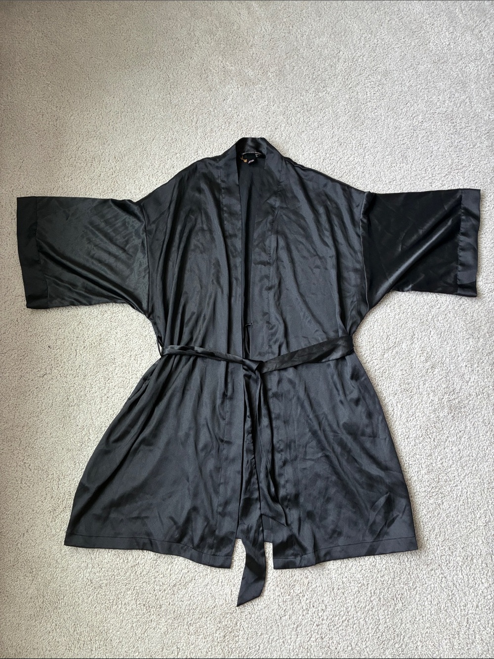 Victoria Secret size M/L Kimono Robe - Black